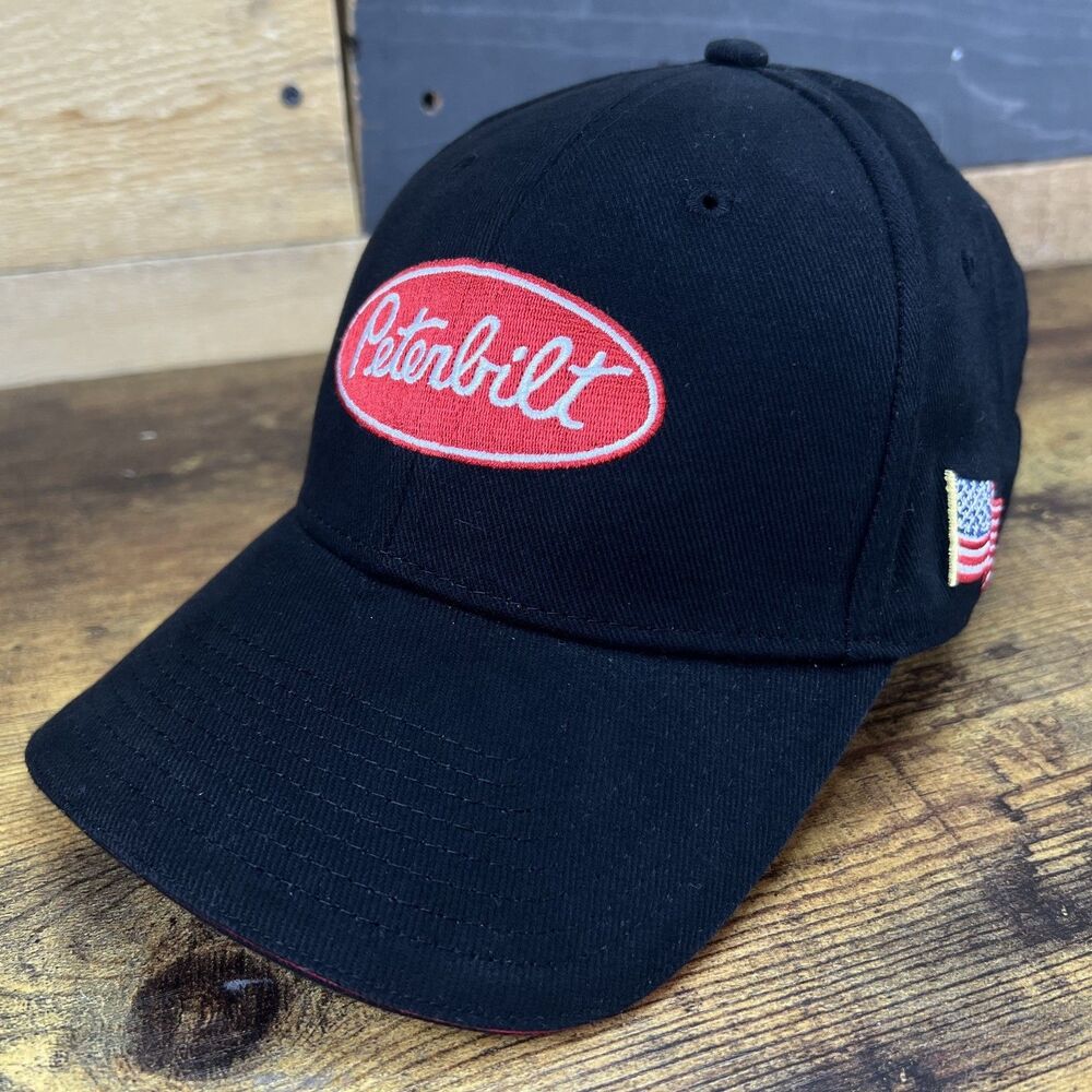 Peterbilt Trucking Company Embroidered Adjustable Hat Baseball Cap